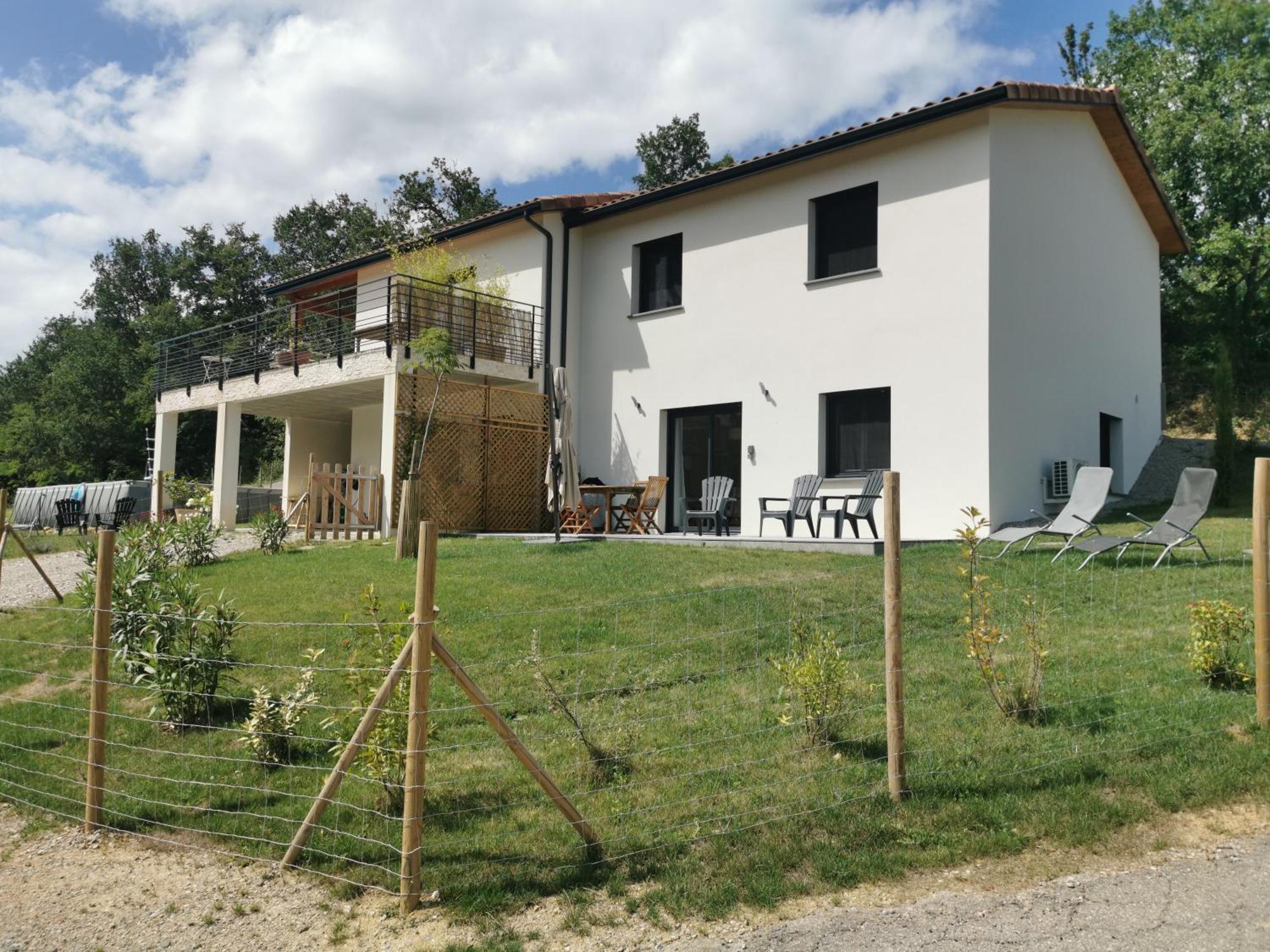 Gite La Coumette - Classe 3 Etoiles Villa Crampagna Exterior photo